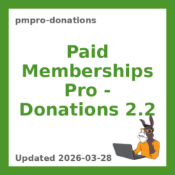 Paid Memberships Pro – Donations 2.2