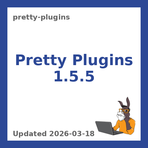 Pretty Plugins 1.5.5