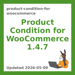Product Condition for WooCommerce 1.4.7