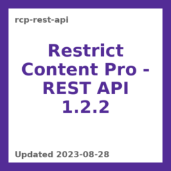 Restrict Content Pro – REST API 1.2.2