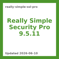 Really Simple SSL Pro 9.5.11
