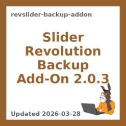 Slider Revolution Backup Add-on 2.0.3