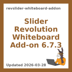 Slider Revolution Whiteboard Add-on 6.7.3