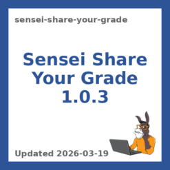 Sensei Share Your Grade 1.0.3