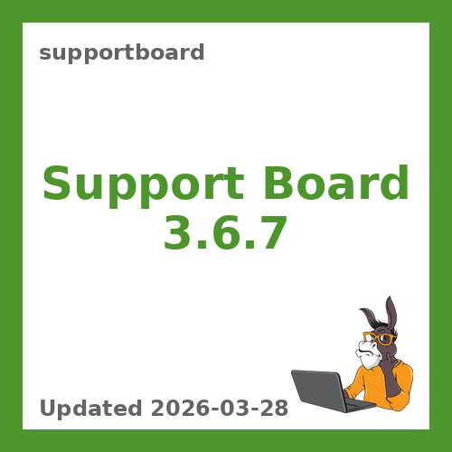 Support Board 3.6.7