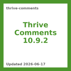Thrive Comments 10.9.2