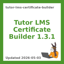 Tutor LMS Certificate Builder 1.3.1