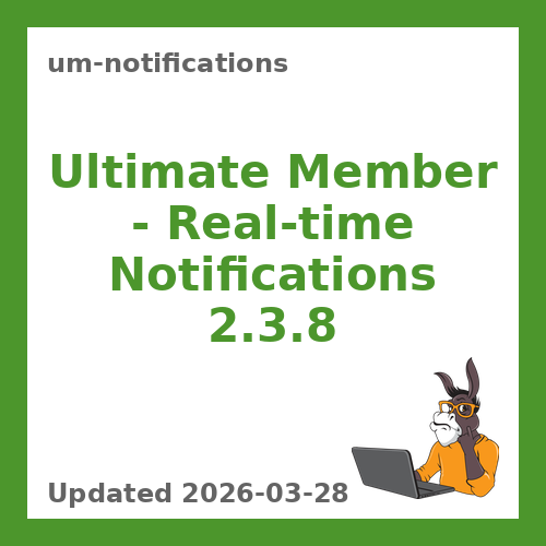 Ultimate Member – Real-time Notifications 2.3.8