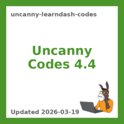 Uncanny LearnDash Codes 4.4