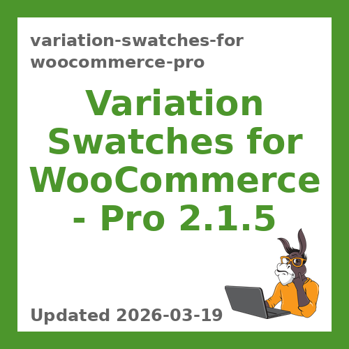 Variation Swatches for WooCommerce – Pro 2.1.5