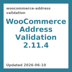 WooCommerce Address Validation 2.11.4