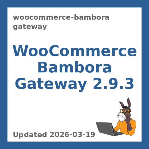 WooCommerce Bambora Gateway 2.9.3