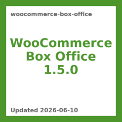 WooCommerce Box Office 1.5.0