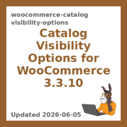 WooCommerce Catalog Visibility Options 3.3.10