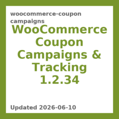 WooCommerce Coupon Campaigns 1.2.34