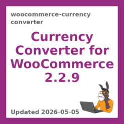 WooCommerce Currency Converter 2.2.9