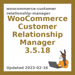 WooCommerce Customer Relationship Manager 3.5.18
