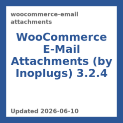 WooCommerce E-Mail Attachments 3.2.4