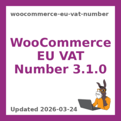 WooCommerce EU VAT Number 3.1.0