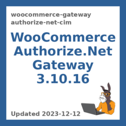 WooCommerce Authorize CIM Gateway 3.10.16