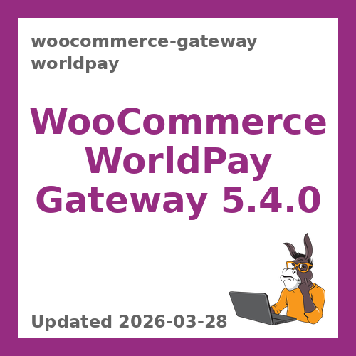 WooCommerce WorldPay Gateway 5.4.0