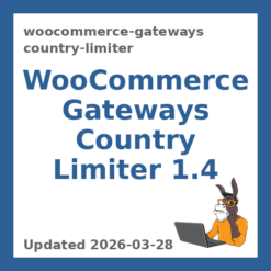 WooCommerce Gateways Country Limiter 1.4