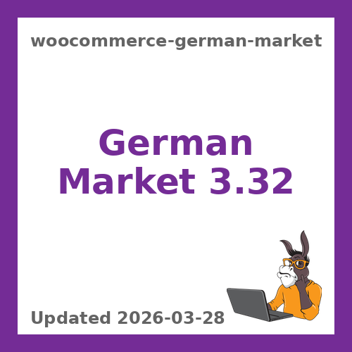 WooCommerce German Market 3.32