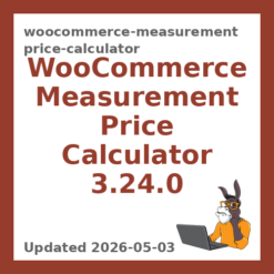 WooCommerce Measurement Price Calculator 3.24.0