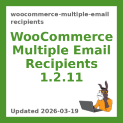 WooCommerce Multiple Email Recipients 1.2.11