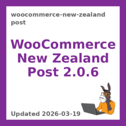 WooCommerce New Zealand Post 2.0.6