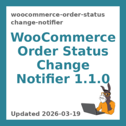 WooCommerce Order Status Change Notifier 1.1.0