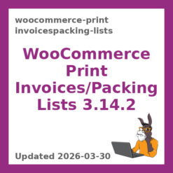 WooCommerce Print Invoices and Packing Lists 3.14.2