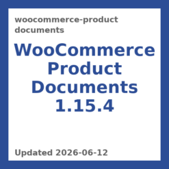 WooCommerce Product Documents 1.15.4