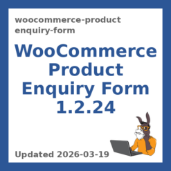 WooCommerce Product Enquiry Form 1.2.24