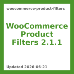 Product Filters for WooCommerce 2.1.1