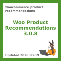 WooCommerce Product Recommendations 3.0.8
