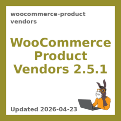 WooCommerce Product Vendors 2.5.1