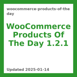 WooCommerce Products Of The Day 1.2.1