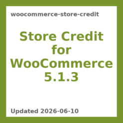 WooCommerce Store Credit 5.1.3