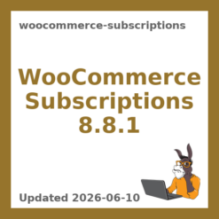 WooCommerce Subscriptions 8.8.1
