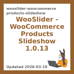 WooSlider WooCommerce Products Slideshow 1.0.13