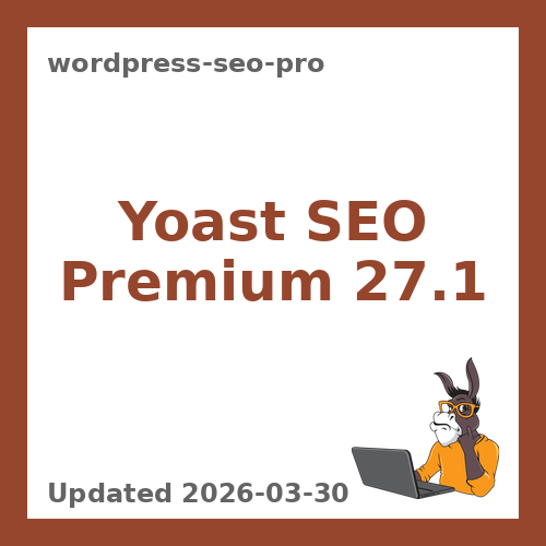 WordPress SEO PRO 27.1