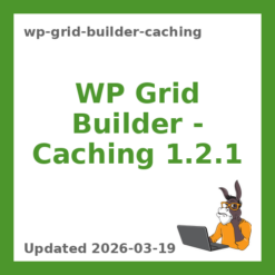 WP Grid Builder – Caching 1.2.1