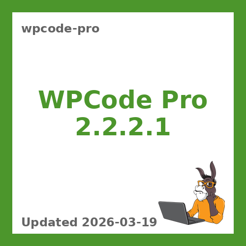 WPCode Pro 2.2.2.1