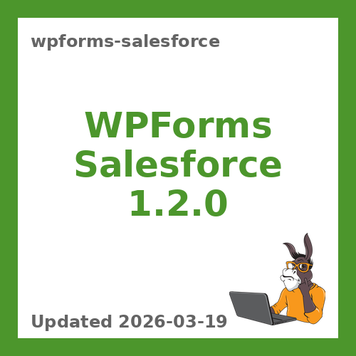 WPForms Salesforce 1.2.0