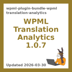 WPML Translation Analytics 1.0.7