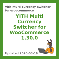 YITH Multi Currency Switcher for WooCommerce 1.30.0