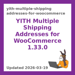 YITH Multiple Shipping Addresses for WooCommerce 1.33.0