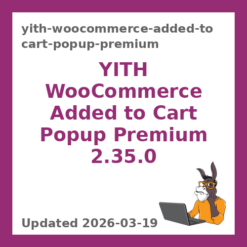 YITH WooCommerce Added to Cart Popup Premium 2.35.0