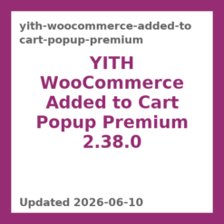 YITH WooCommerce Added to Cart Popup Premium 2.38.0